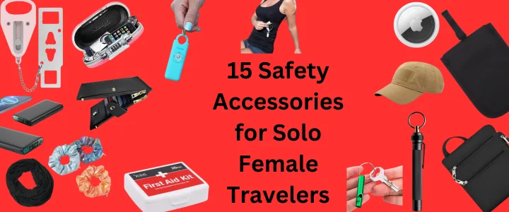 15 Safety Accessories for Solo Female Travelers